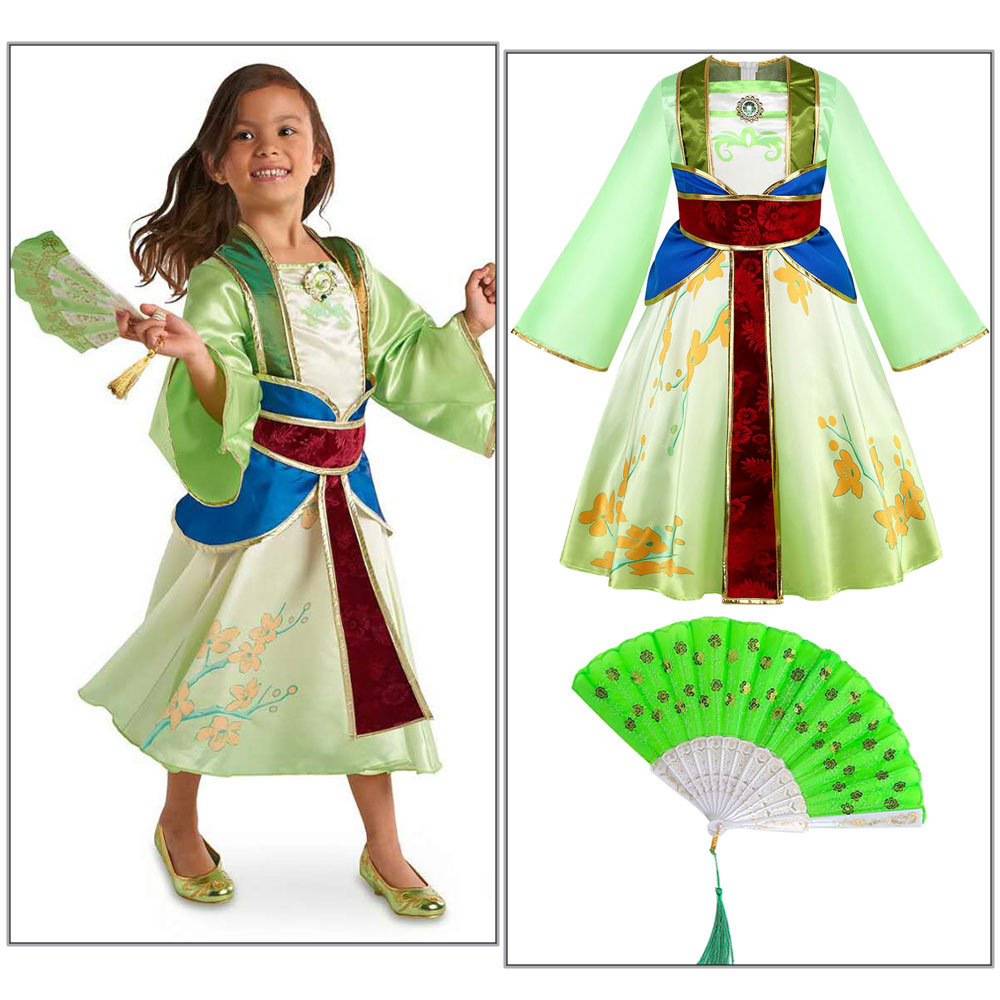 Baby Xmas Clothing - Karneval Cosplay Halloween Baby Mädchen Mulan-Inspirierte