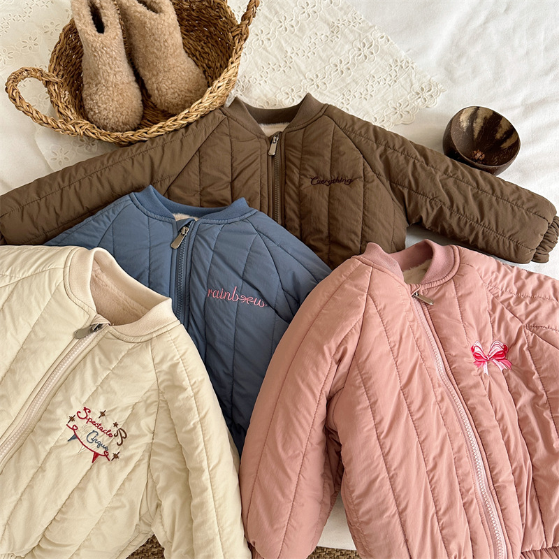 Baby Clothing Industry - Mädchen Mantel 2025, Herbst Winter Neue