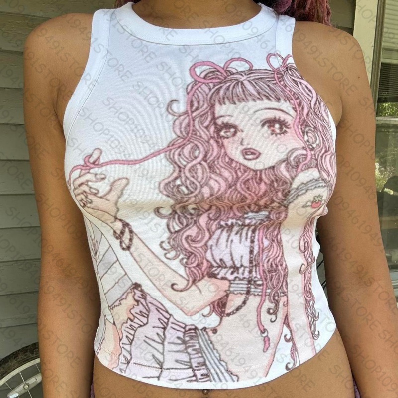 Baby Y2K Clothing - Top mujer Tanks & Camis Tops