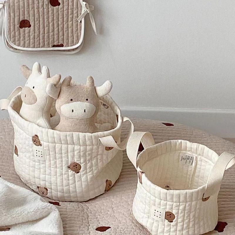 Baby Clothing Storage - Nette Bär Stickerei Windel Tasche Windel