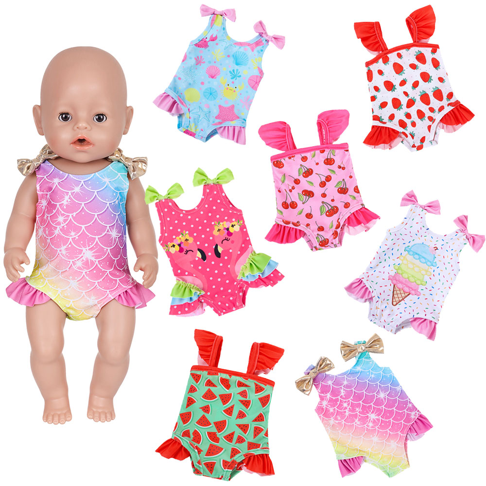 Baby Clothing For Sale - 2026 Neue Sommer-Bikini-Puppenkleidung für 43cm Babypuppen