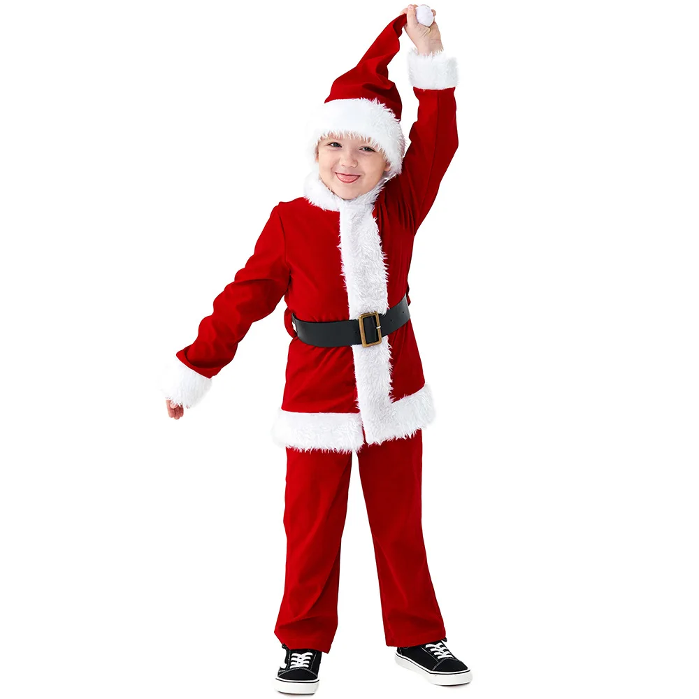 Baby Xmas Clothing - Kinder Weihnachtskostüme Weihnachten Cosplay Set Rot