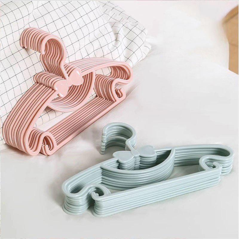 Baby Clothing Hangers - 12-teiliges Baby-Kinder-Kleiderbügel-Set, langlebiger, rutschfester Kleiderständer, Organizer