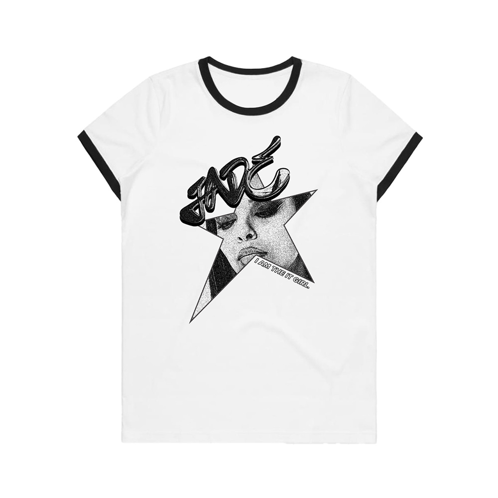 Baby Y2K Clothing - JADE STAR T-SHIRT Jade Thirlwall Das