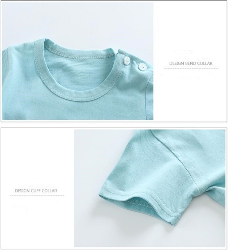 Baumwolle T-shirts + Shorts 2- – Baby Clothing For Sale Bewertung und Preis
