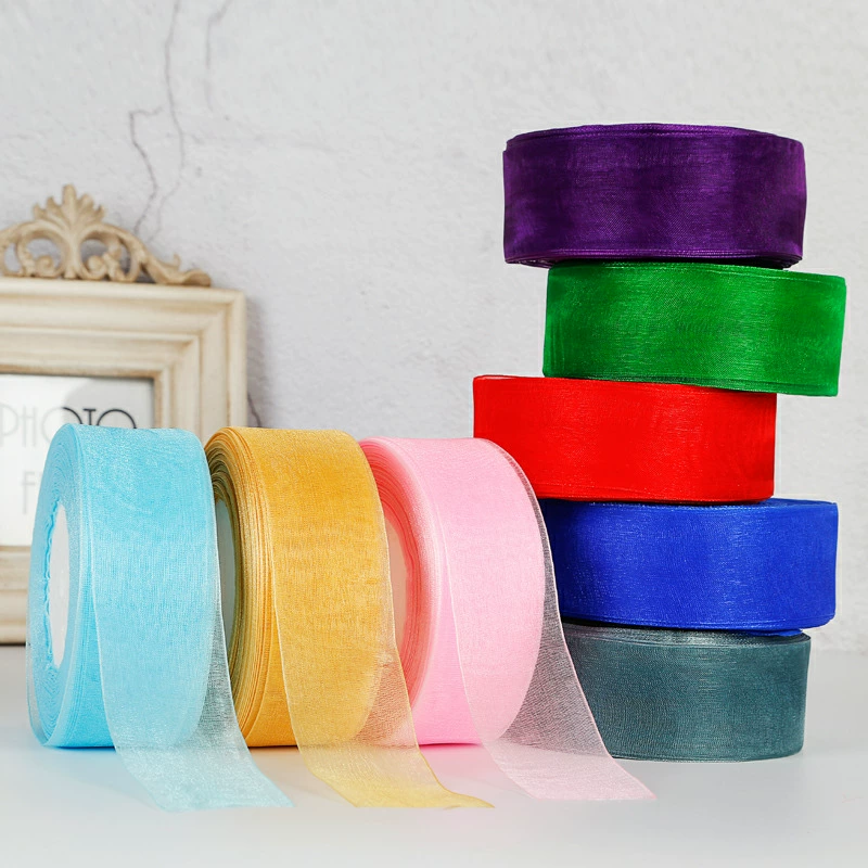 4 cm Chiffon-Organzaband, Groß – Baby Xmas Clothing Bewertung und Preis