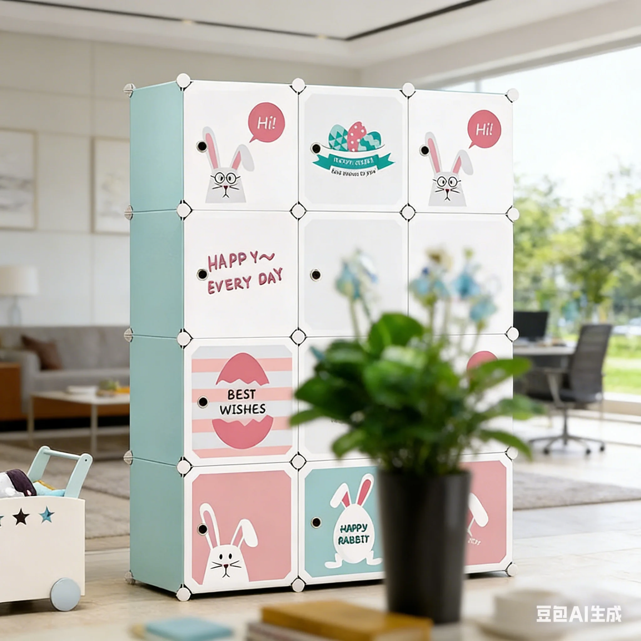 AOLIVIYA Einfacher Cartoon-Kin – Baby Clothing Storage Bewertung und Preis