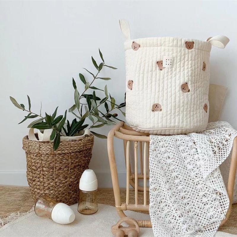 Nette Bär Stickerei Windel Tas – Baby Clothing Storage Bewertung und Preis