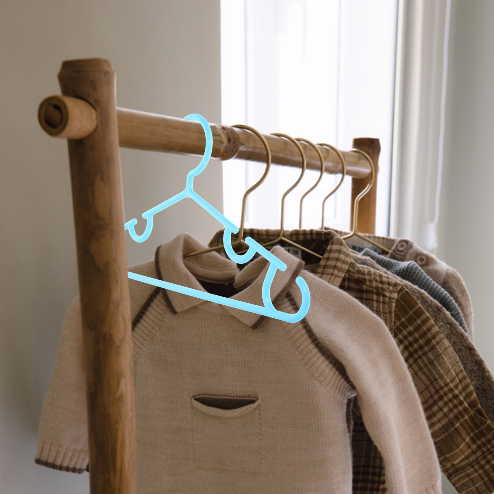 10 Stück rutschfeste Kunststof – Baby Clothing Hangers Bewertung und Preis